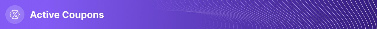 Header - Active Coupons V1